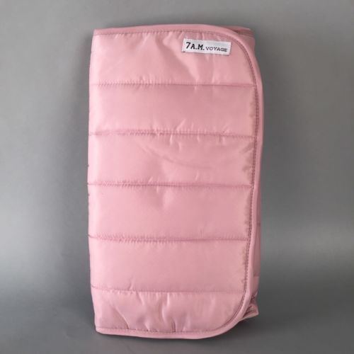 7AM Enfant Voyage Rose Travel Diaper Bag Changing Pad Fleece Cushioned Winter
