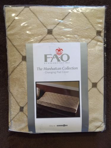 Fao Manhattan Changing Pad Cover 100% Polyester 32