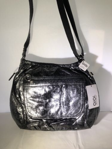 Oioi Baby Out And About Diaper Bag. Brand New Color: Black Metallic