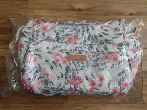 NWT JuJuBe Sakura Swirl Hobobe Diaper Bag