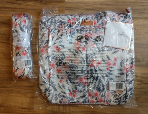 NWT NIP Jujube Sakura Swirl Be Light And Messenger Strap