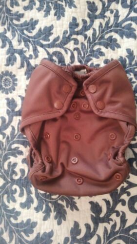 Rumparooz OS Cloth Diaper Cover w/ Insert:EUC: Brown 