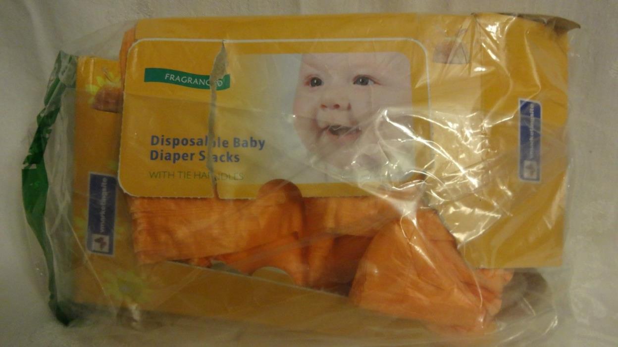 250-Count  Baby Disposable Diaper Sacks, Scented Bags, A1