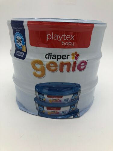 Playtex Diaper Genie Refill Gift Set Pack of 3 (240 diapers each) = 720 Diapers