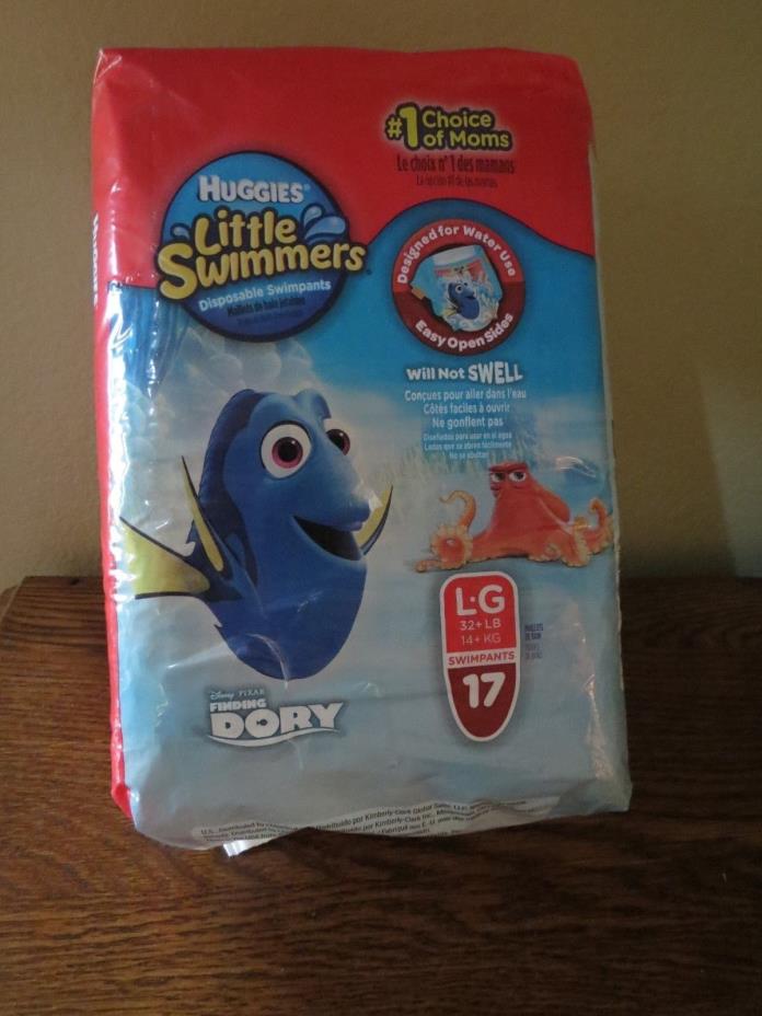 Huggies Little Swimmers Disposable Swimpants, Large, 17 Count  Finding Dory
