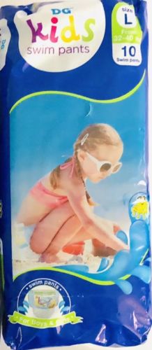 Baby Disposable Swim Pants Swimming Diapers Large 32-40 Lbs 10 Pack