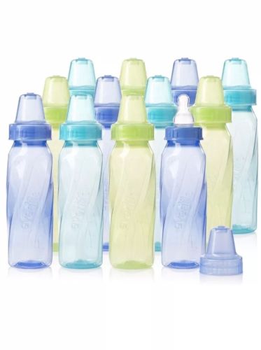 Even Flo Bottles (Pack of 12) TEAL, GREEN, BLUE 8 ounce