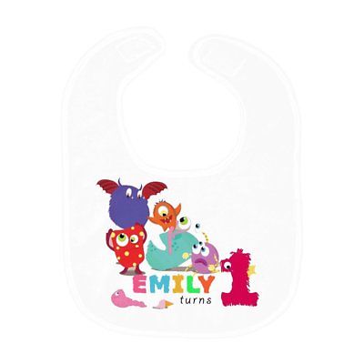 Featured Monster Personalized Bib