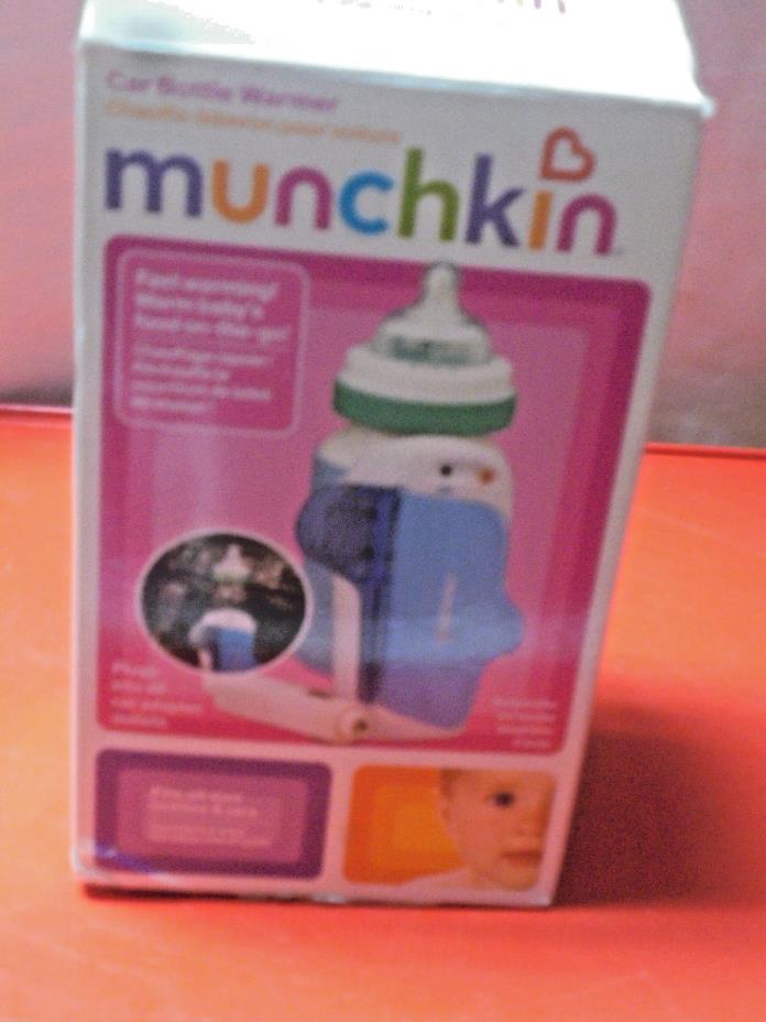 MUNCHKIN CAR BABY BOTTLE WARMER NEW NEVER USED