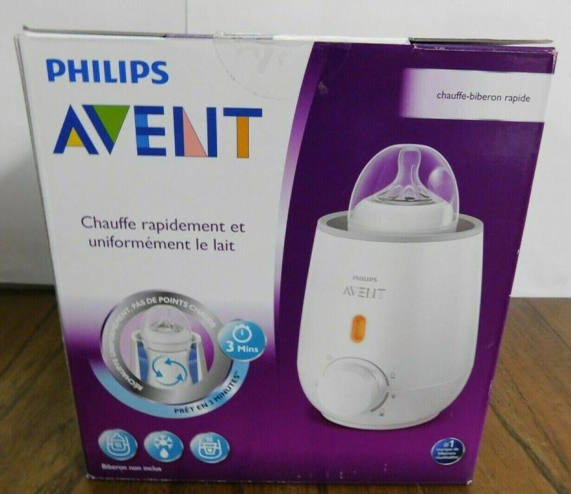 Philips AVENT Baby Newborn Bottle Warmer, Fast. Model # SCF355/00