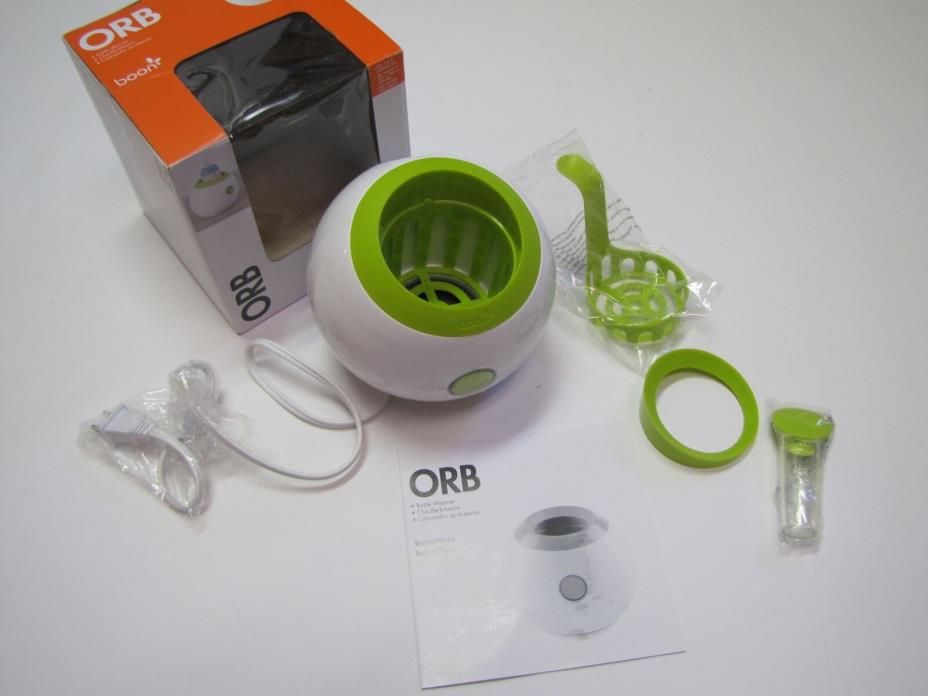 Boon Orb Bottle / Food Warmer - Simple Green - Quick - Tested And Works