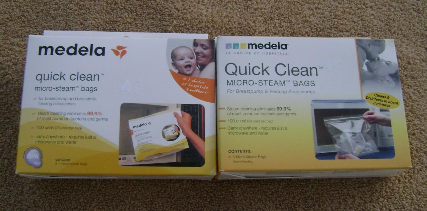 MEDELA Quick Clean Micro Steam Bags 2 Boxes/8 Bags