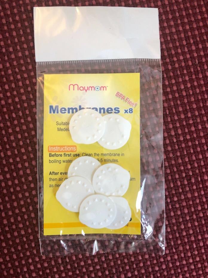 New Maymom membranes for Medela Breastpump (8 membranes per package)
