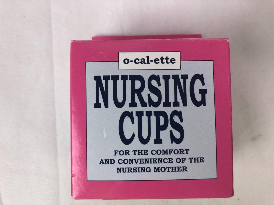 Pharmics O-cal-ette Nursing Cups Comfort Convenience New Mother 2 per pack