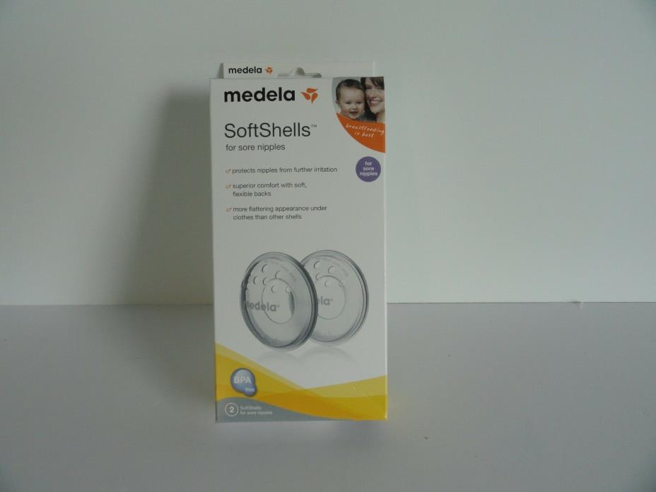 New Medela Soft Shells Sore Nipples BPA Free Breastfeeding Nursing Dishwasher