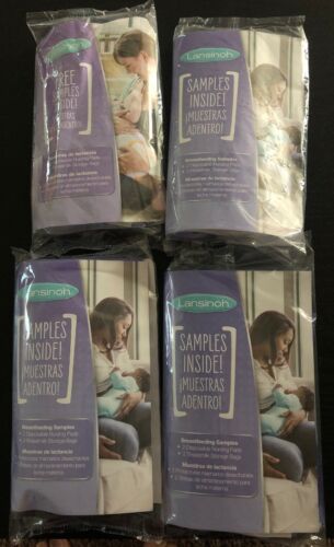 Lansinoh Smart Pump Breastfeeding Samples Nursing Pads Storage Bags - Lot of 4