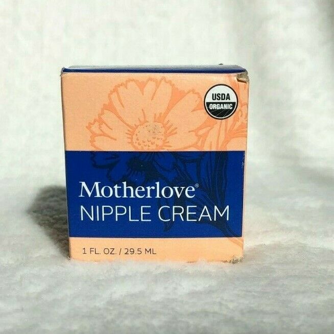 Motherlove Nipple Cream Certified Organic Salve for Sore Cracked Nursing 1 Oz