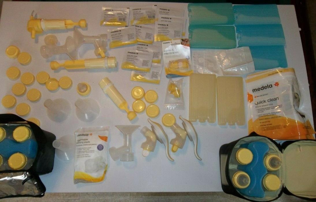 HUGE lot of Medela breastfeeding supplies