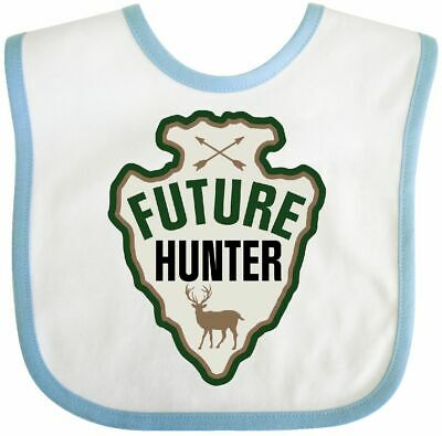 Inktastic Future Hunter Deer Hunting Baby Bib Bow Hunt Outdoors Sports Clothing