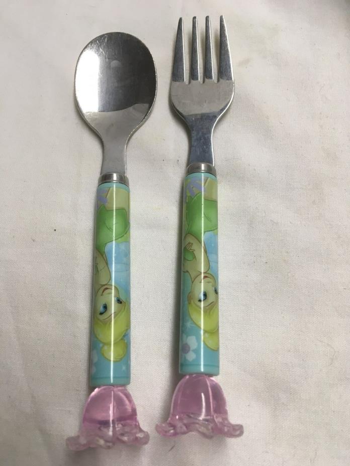 TinkerBell FOrk and Spoon