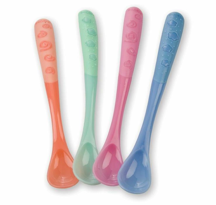 Nuby 4-Pack Hot Safe Spoons.  / 107