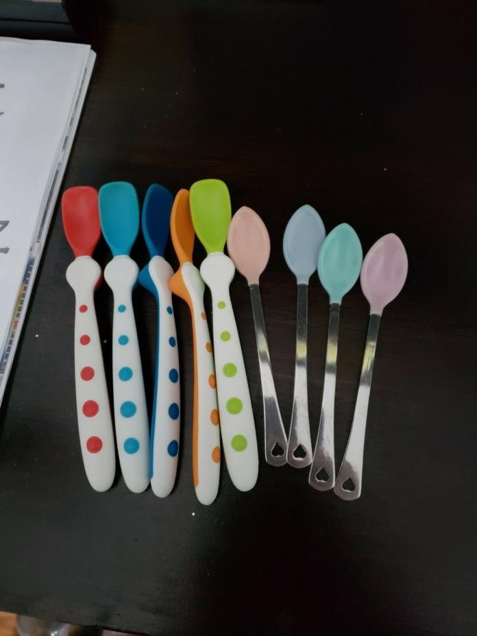 Infant spoons (set of nine)