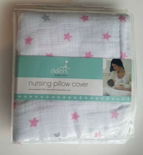 Aden And Anais Nursing pillow Cover 100% Cotton Muslin, Darling brand new