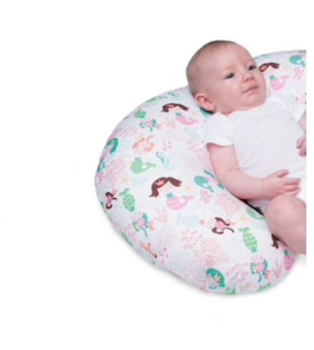 Baby Pillow Slipcover Support Nursery Pillow Machine Washable Soft Indoor Travel