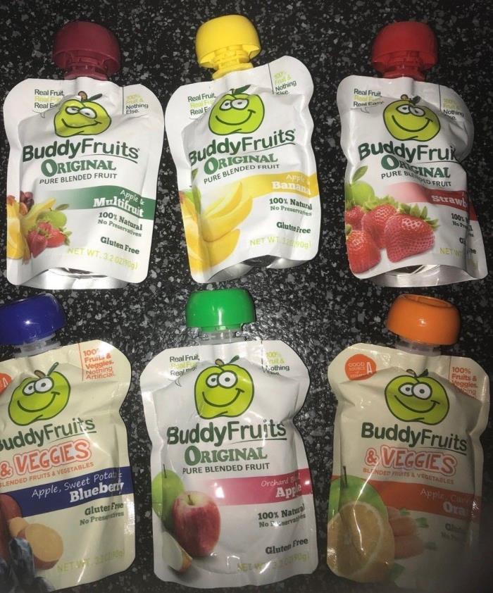 Buddy Fruits - Lot of 45! 100% Fruit snacks for toddlers