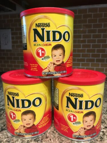 Nido Kinder Milk by Nestle 360g 12.6oz Pack Of 3 Expires 07/2019