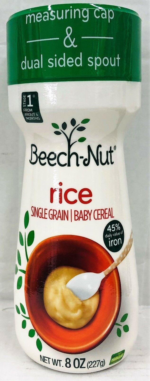 Beech Nut Rice Single Grain Baby Cereal 8 oz Beach