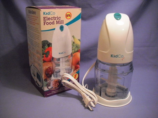 KidCo BabySteps Electric Food Mill White F900