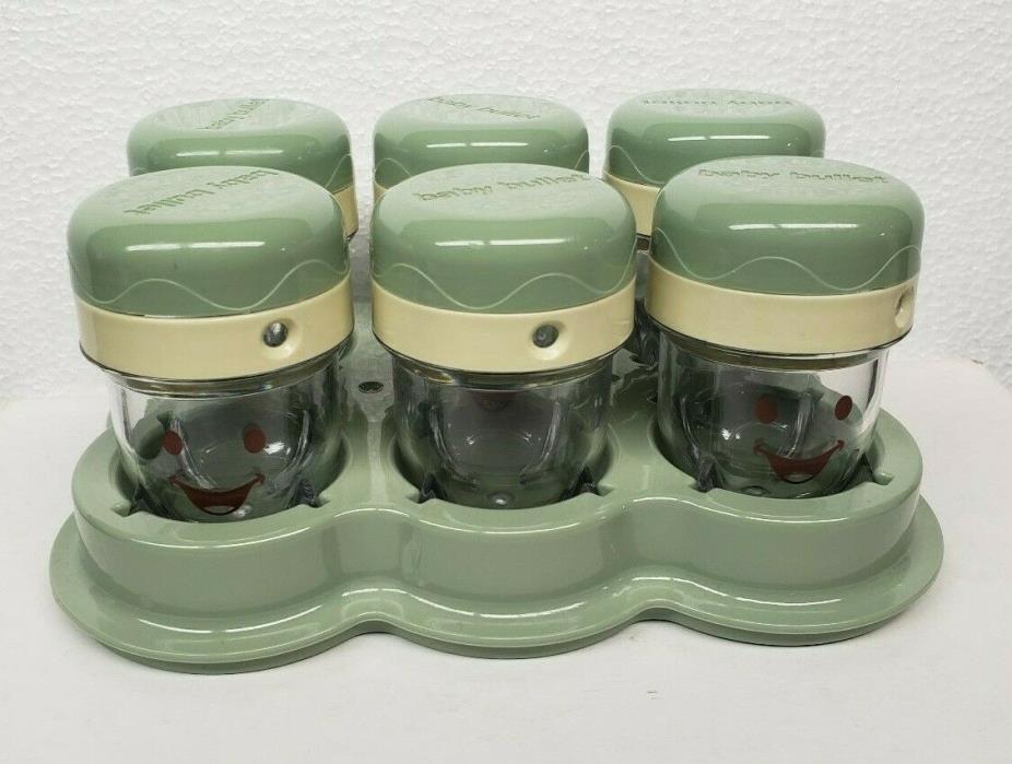 Magic Baby Bullet Food Processor Replacement Date Dial Storage Cups with Tray