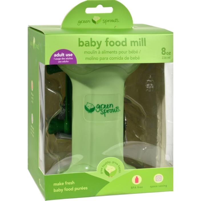 green sprouts Baby Food Mill, Green