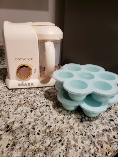 Beaba Babycook Pro Baby Food Maker and Steamer - Rose Gold