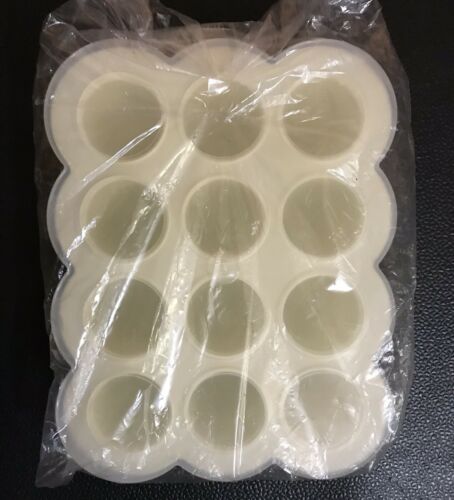 12 Compartment MAGIC BABY BULLET Silicone Container Food  Storage with Lid NIP