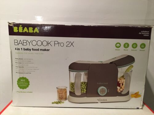 Beaba BabyCook Pro 2X 4 in 1 Baby Food Maker  Excellent Condition Easy To Use