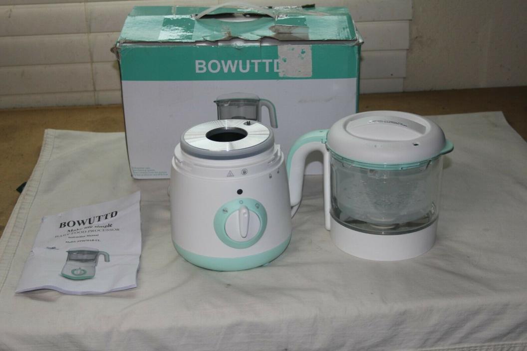 BOWUTTD Model FP9070AB-UL Baby Food Maker Processor Blender New Open Box