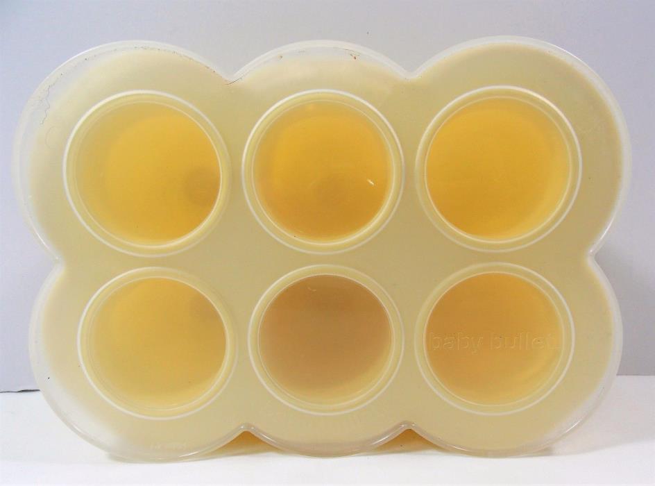 Baby Bullet Silicone Easy Pop Batch Tray With Lid Freezer Replacement