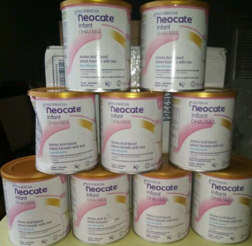9 Brand New Sealed Neocate Infant Formula DHA/ARA by Nutricia Exp 3/2019 Later