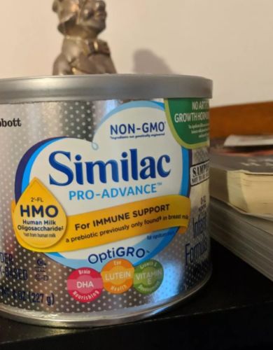 similac pro-advance 8 oz silver can