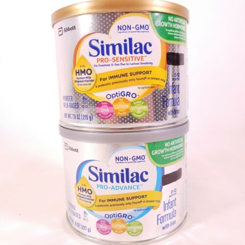 Similac HMO Infant Formula 2 cans Pro-Advance Pro-Sensitive exp 11/19/2019 g1