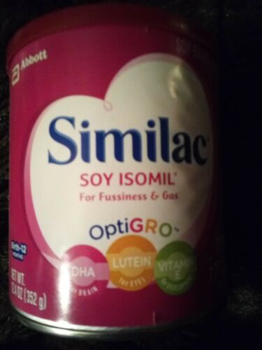 Similac Soy Isomil infant formula w/ iron 3 cans 12.4 oz each exp 01/20 n better
