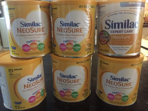 Similac NeoSure Formula 6 Cans!