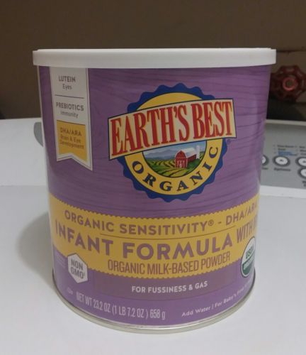 NEW Sealed Earth's Best Organic Sensitivity Formula  - 23.2 oz Exp. 11/2020