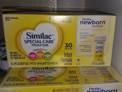 Similac NeoSure Infant Formula with Iron, For Babies Born Prematurely, 72