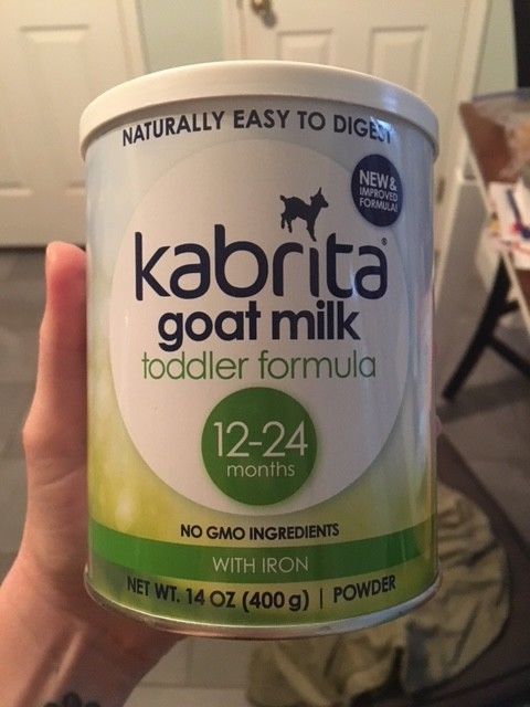 9 cans of Kabrita Goat Milk Formula