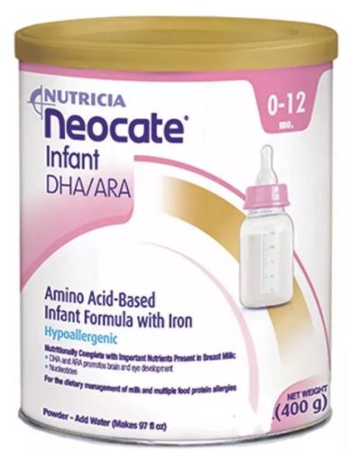 Lot Of 19 Cans Nutricia Neocate DHA/ARA Infant Formula Hypoallergenic FREE SHIP