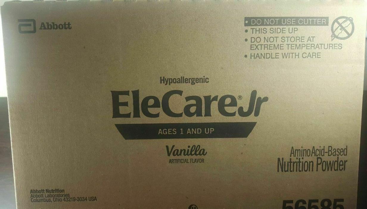 Elecare VANILLA Jr powder formula 14.1 oz 6 cans/case