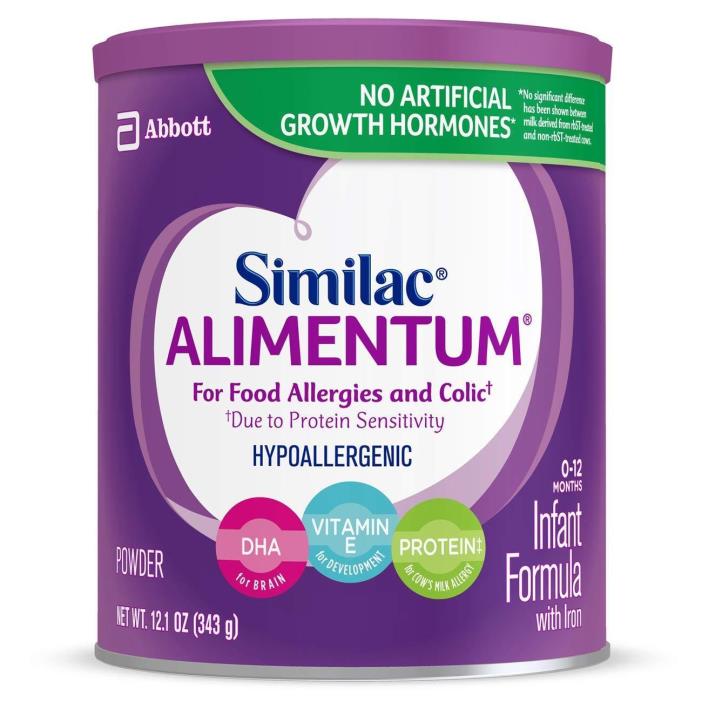Similac Alimentum Hypoallergenic Infant FormulaPowder, 12.1 (2 pack)